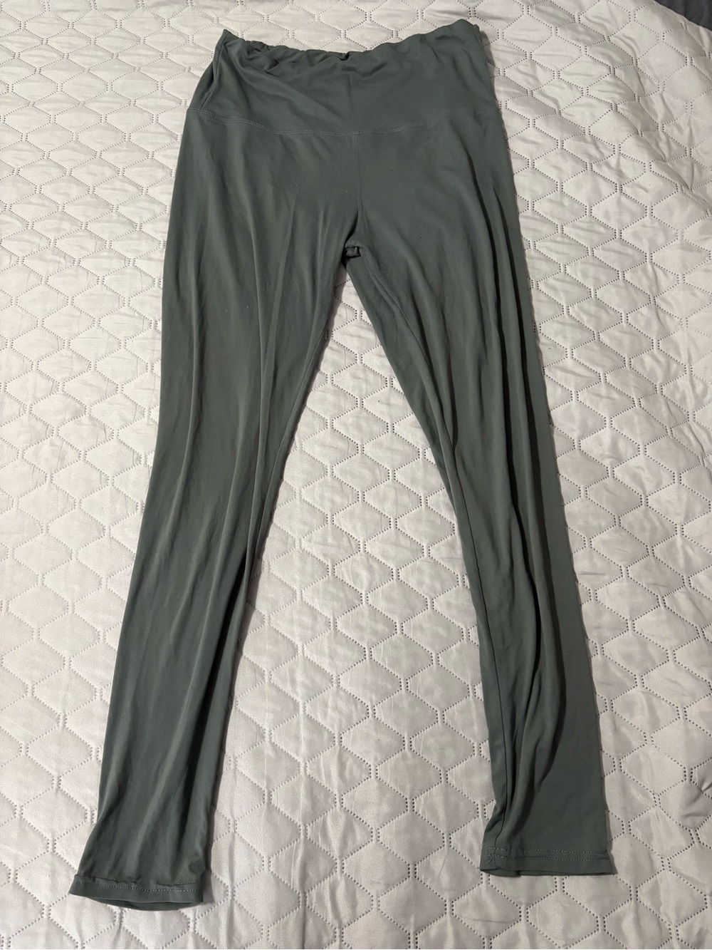 Leggix Soft Smooth High Waist GREY Athletic Plus-Size Leggings
